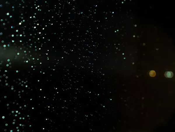Charged particles suspended in the dark