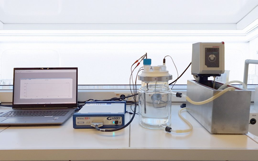 Electrochemical corrosion test